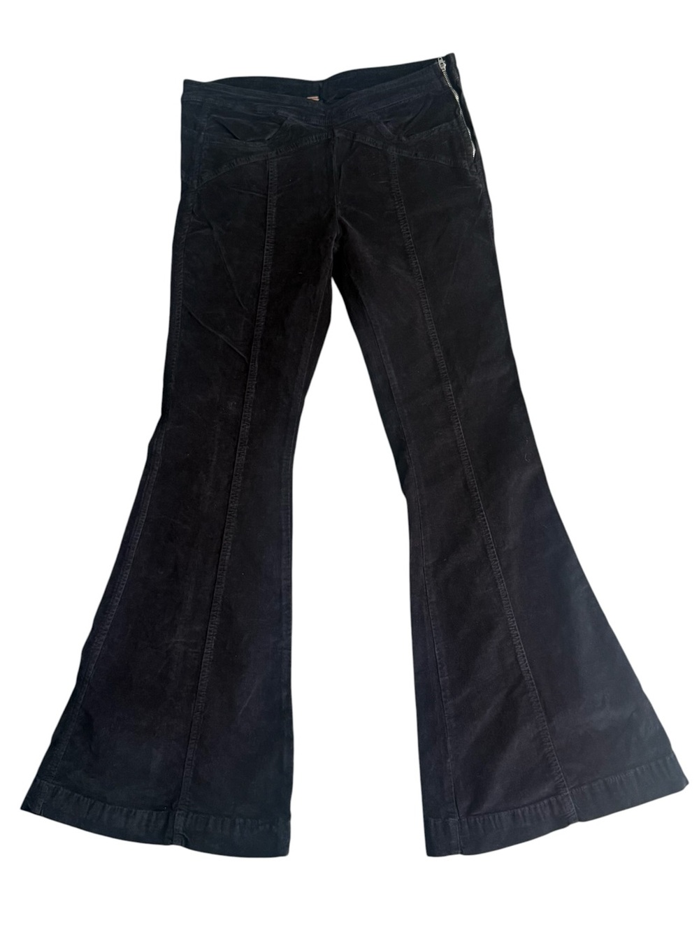 Free People Velvet Flare Leg Pants